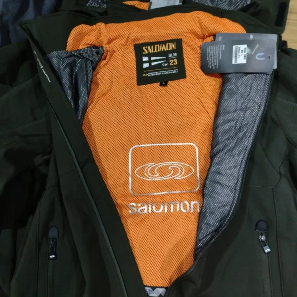 Venta Campera Salomon camuflada Verde Negra - Image 8